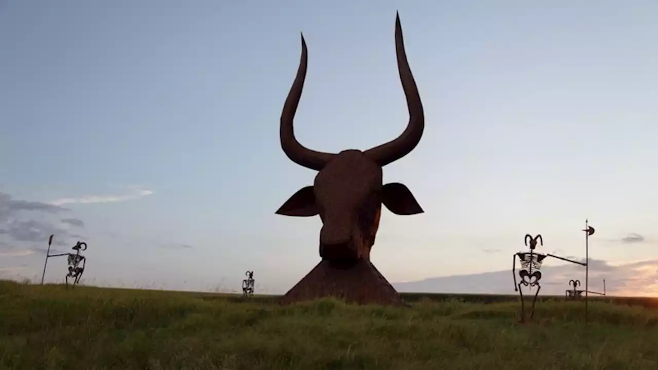 Sculpture Park Ravaged—Apparently by Vandals Fighting Satan