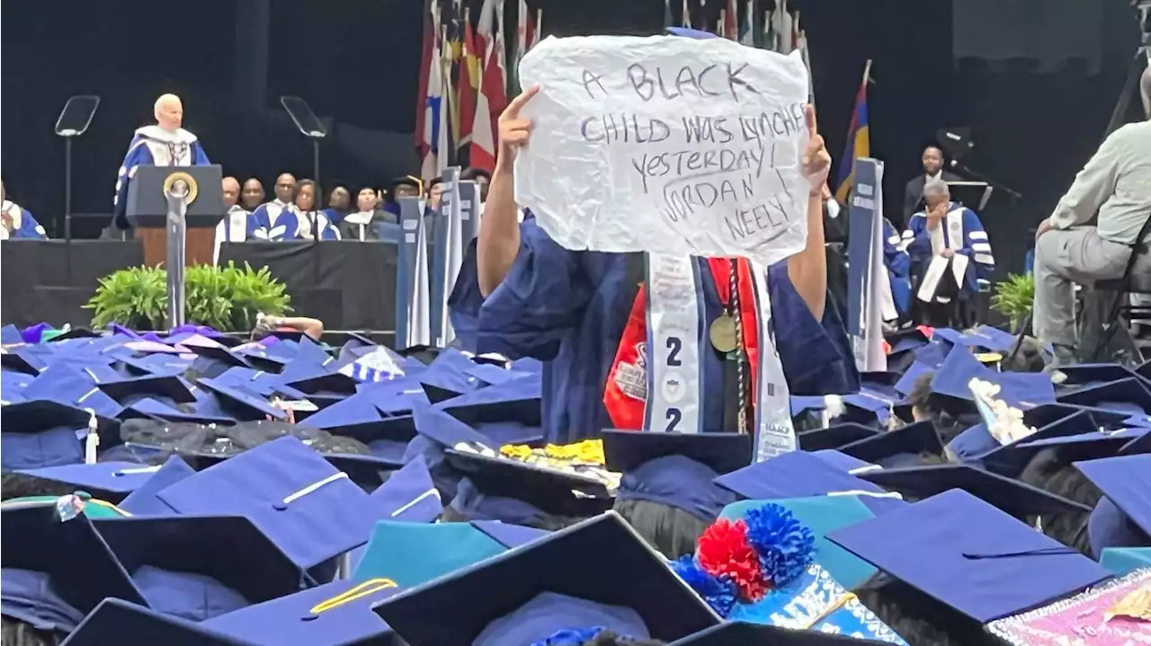 Students Protest Biden’s Howard University Commencement Speech