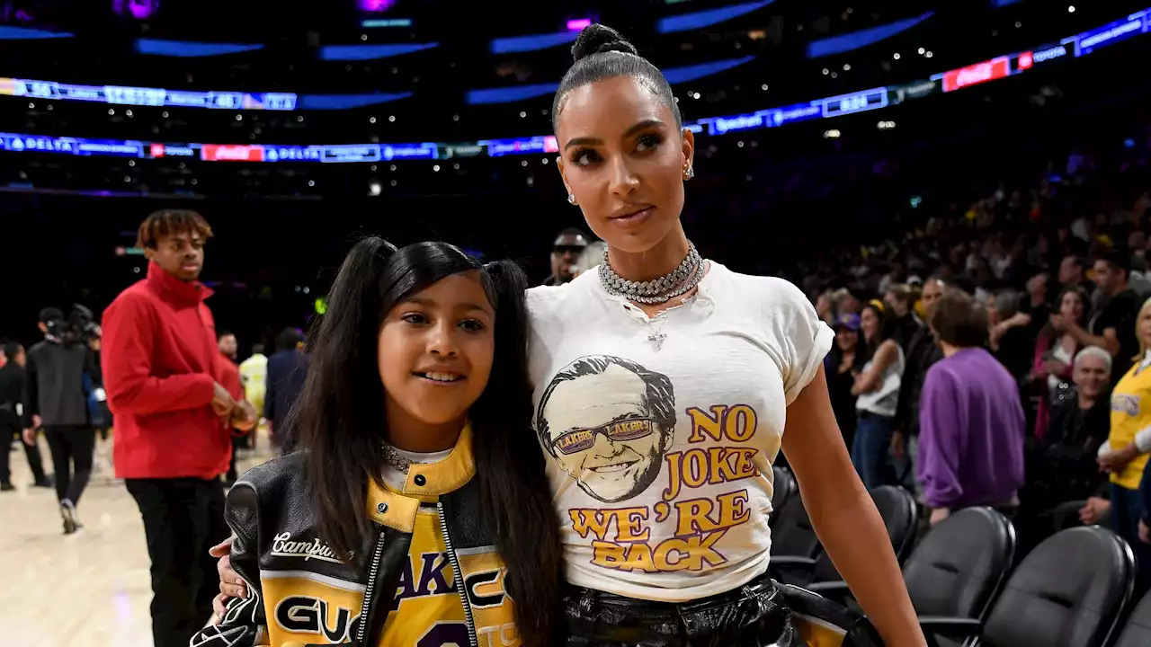 Celebrities at the Lakers Game