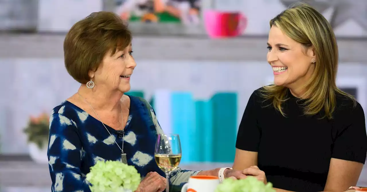 Savannah Guthrie opens up about her mom's most selfless act