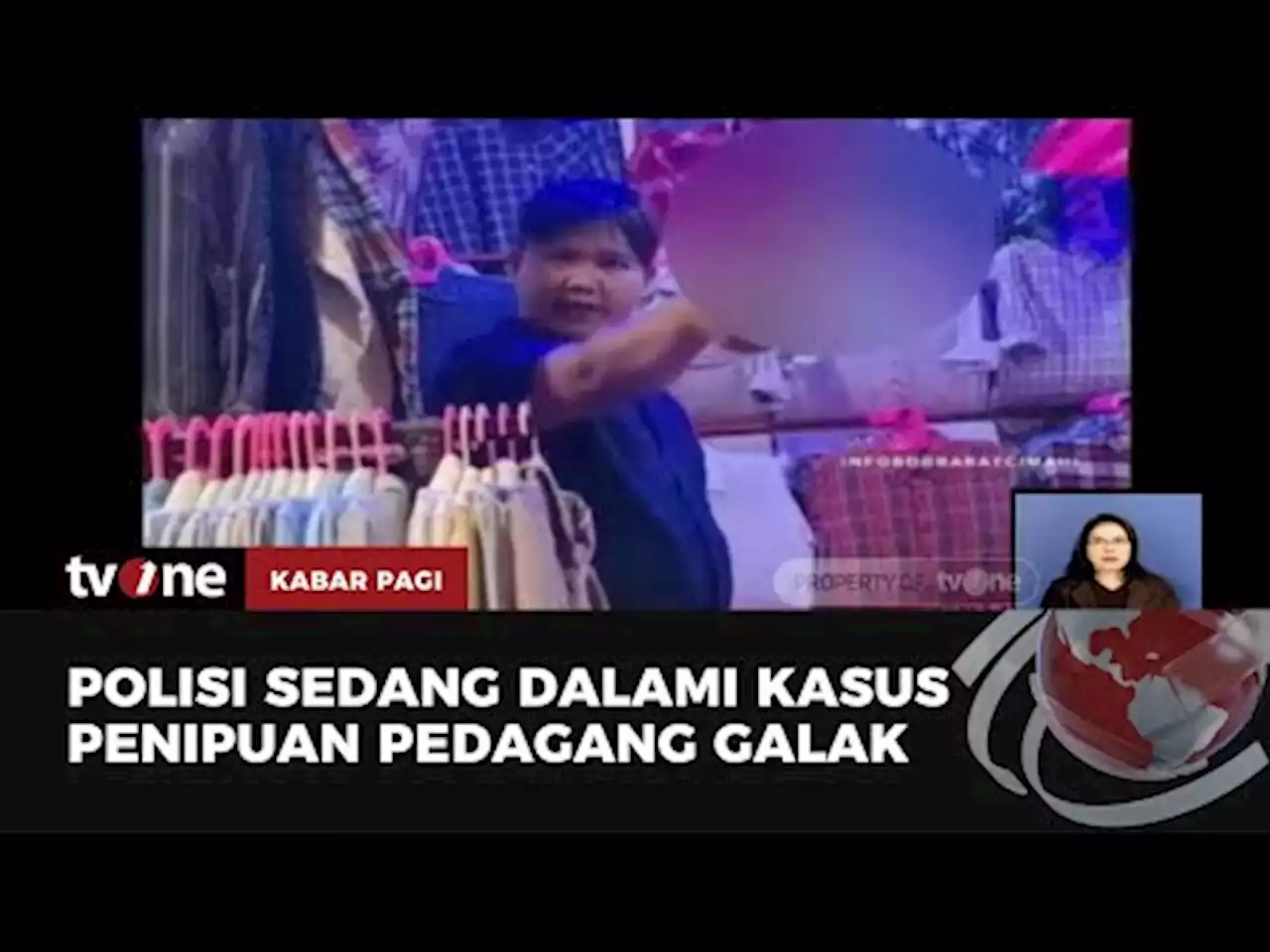 Acungkan Pisau ke Korban, Polisi Tetapkan Pedagang Galak jadi Tersangka - tvOne