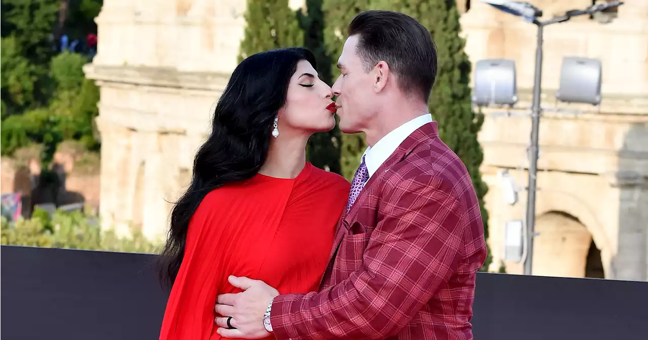 John Cena and Shay Shariatzadeh Share Sweet Smooch at ‘Fast X’ Premiere