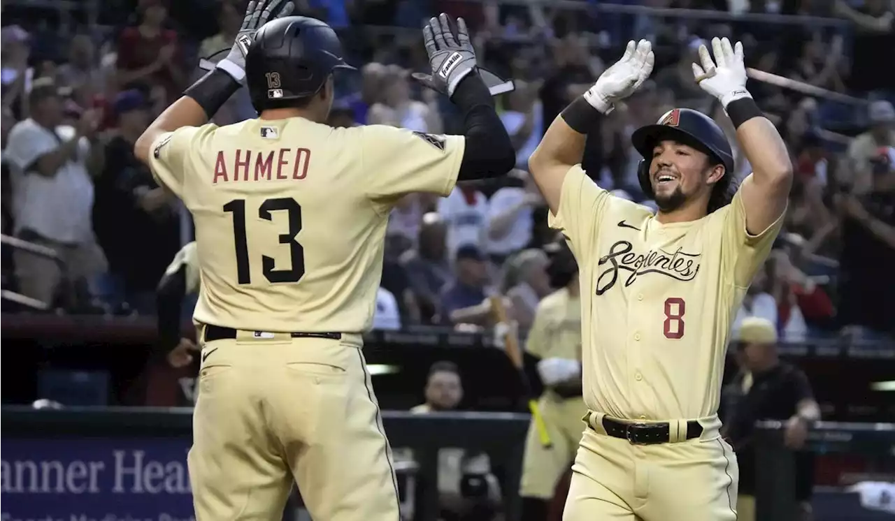 Fletcher’s 1st MLB homer, 4 RBIs lift D-backs over Giants 7-5