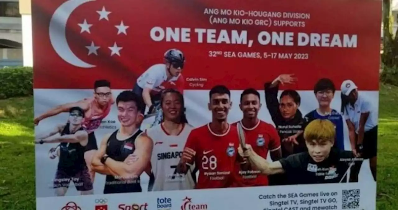 SportSG apologises over name blunder of SEA Games athletes in banner