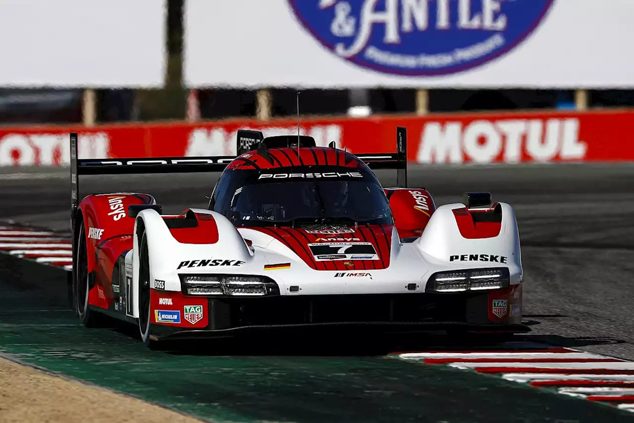 IMSA Laguna Seca: Campbell leads Porsche 1-2 in 963's first GTP pole