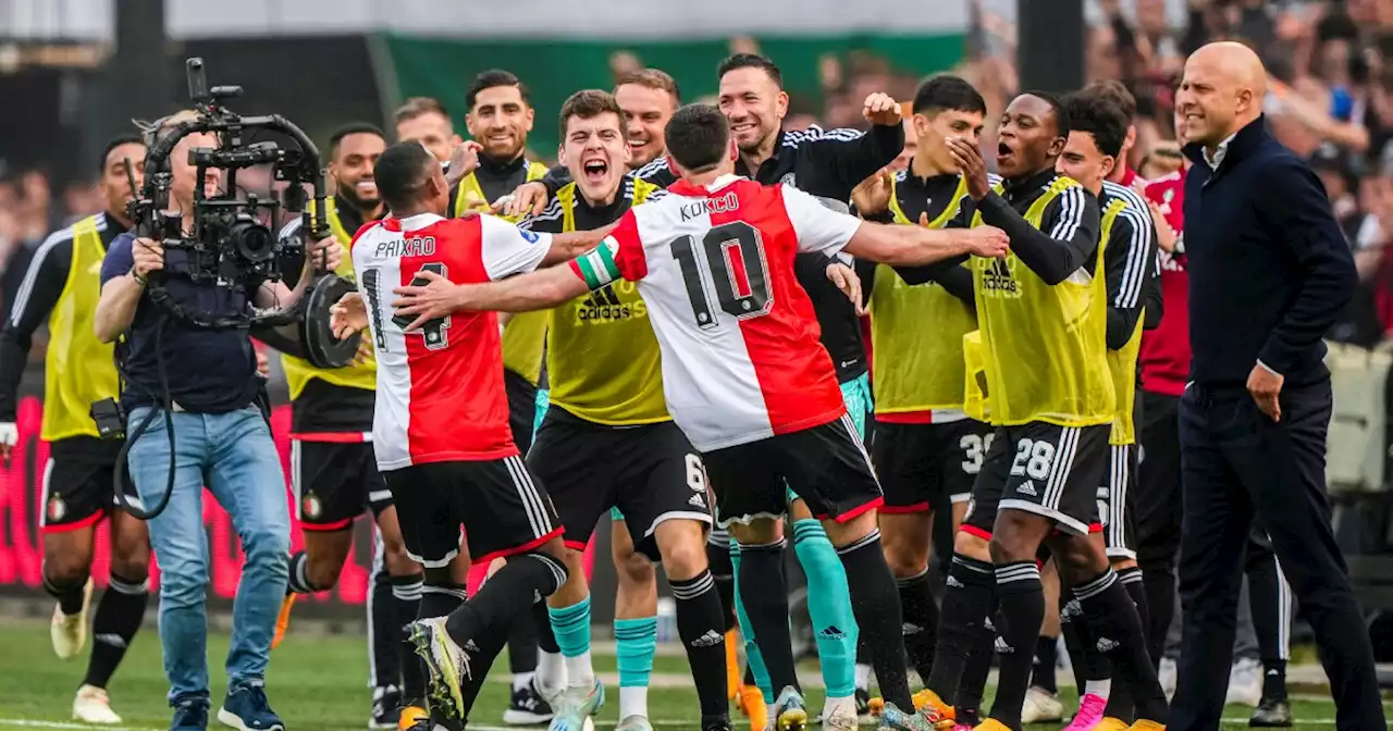 Feyenoord y Santiago Giménez campeones de la Eredivisie