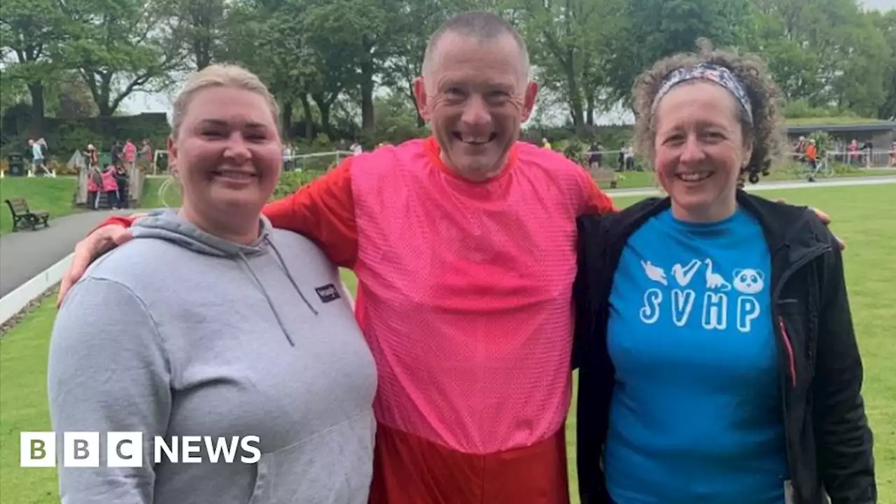 Huddersfield Parkrun heart attack victim reunites with heroes