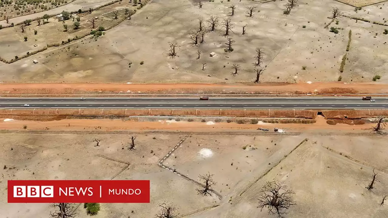 Las impresionantes fotos que muestran las cicatrices de los paisajes alterados por los humanos - BBC News Mundo