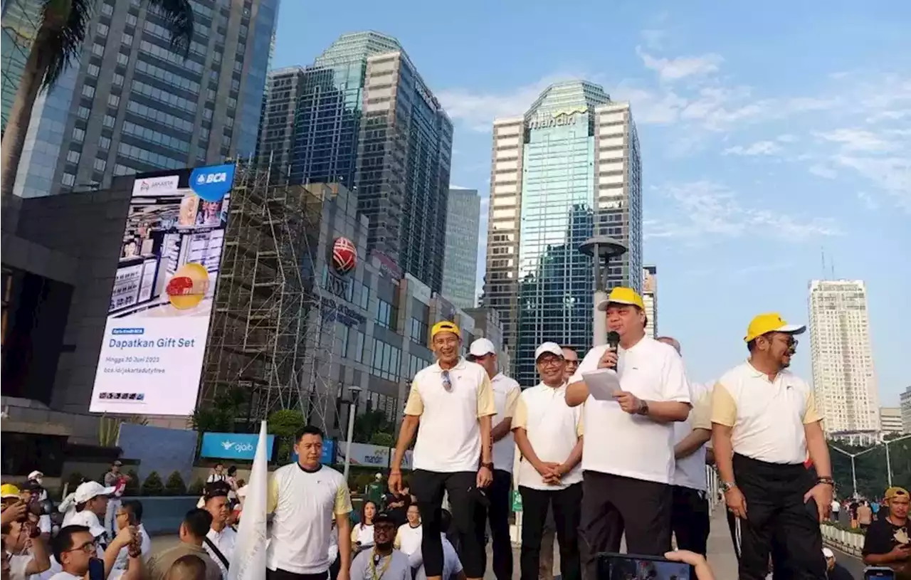 Peringati Sewindu PSN, Tiga Menteri Hadiri Acara Fun Walk