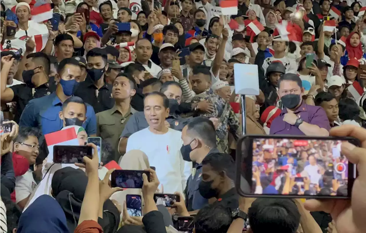 Soal Capres 2024, Jokowi: Bukan Hanya Duduk di Istana dan Tanda Tangan