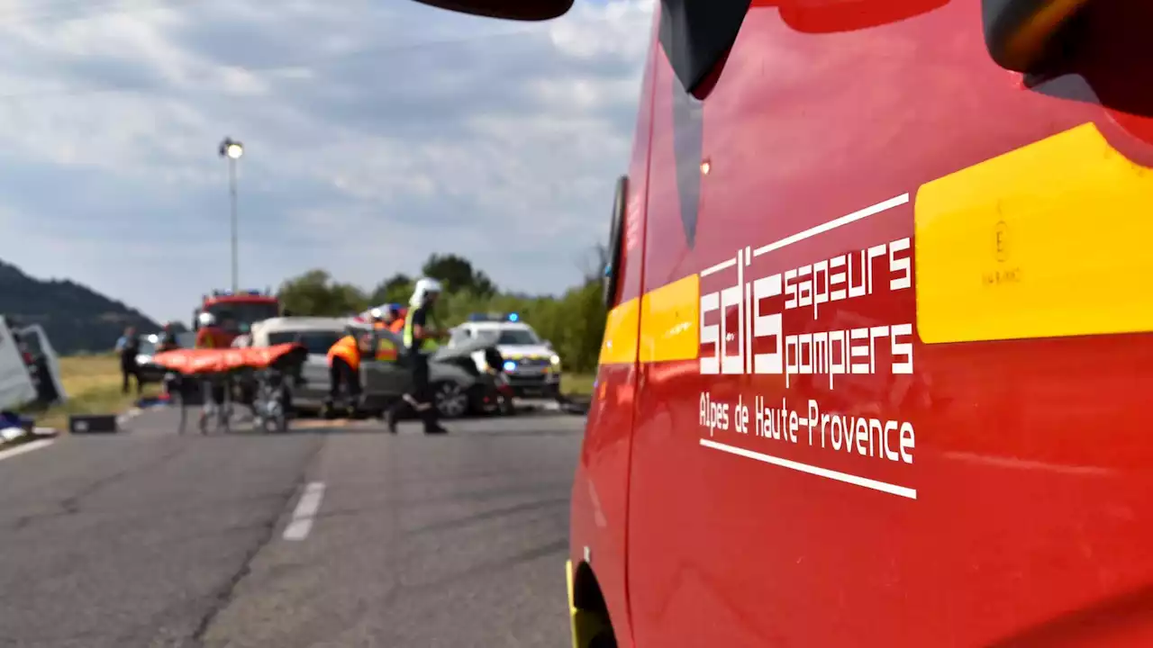 Alpes-de-Haute-Provence: un conducteur grièvement blessé après une sortie de route