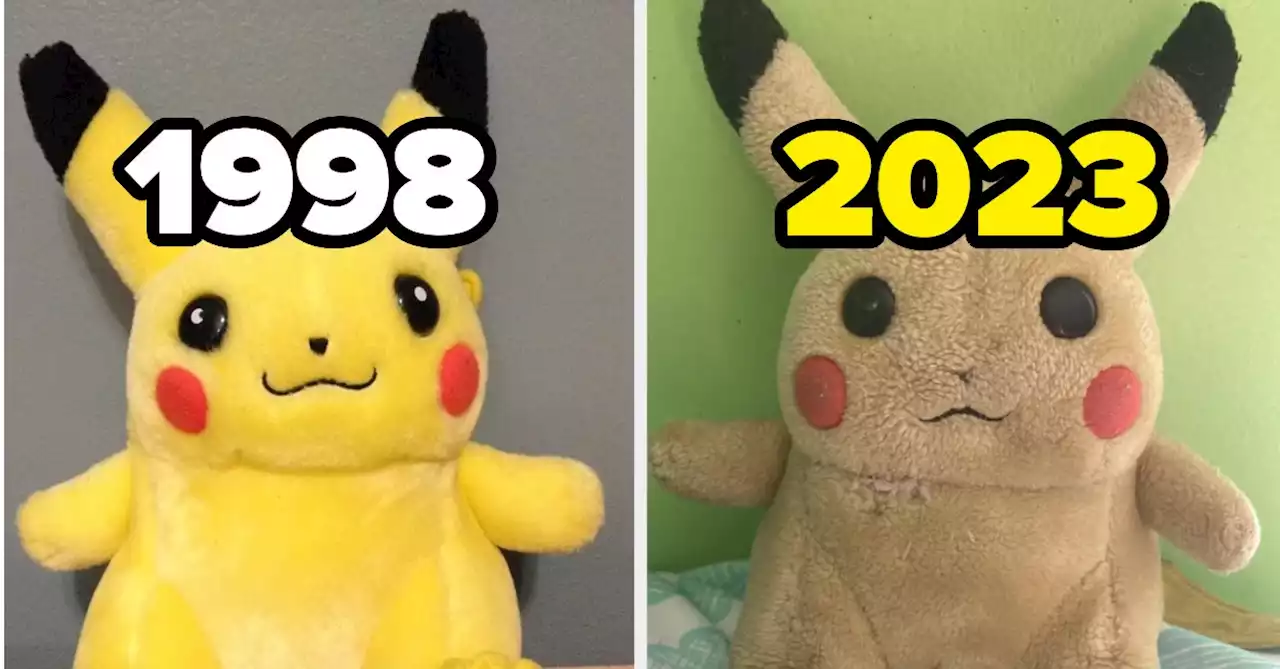 15 Before-And-After Photos Of Childhood Stuffed Animals