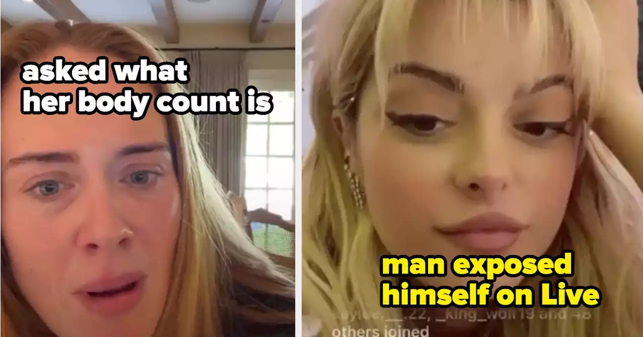 20 Times Celebrities Went On Instagram Live And It Went Horribly, Horribly Wrong