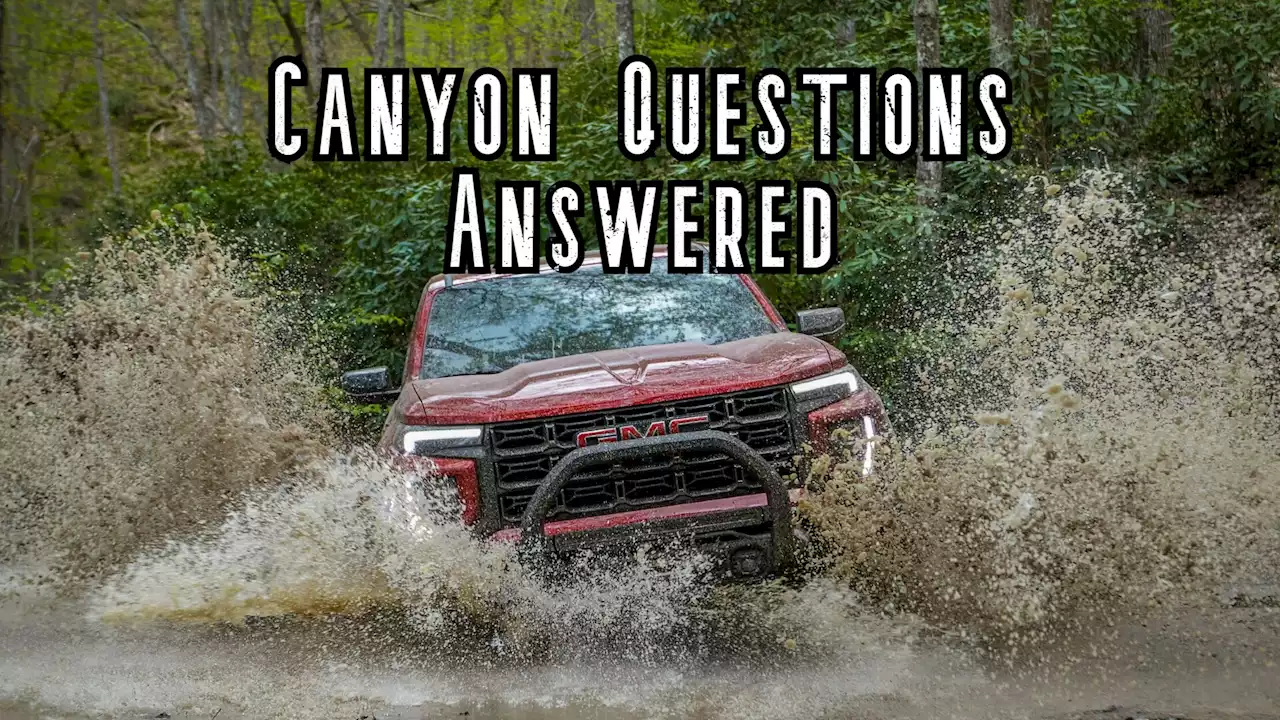 Your Questions On The 2023 GMC Canyon Answered | Carscoops