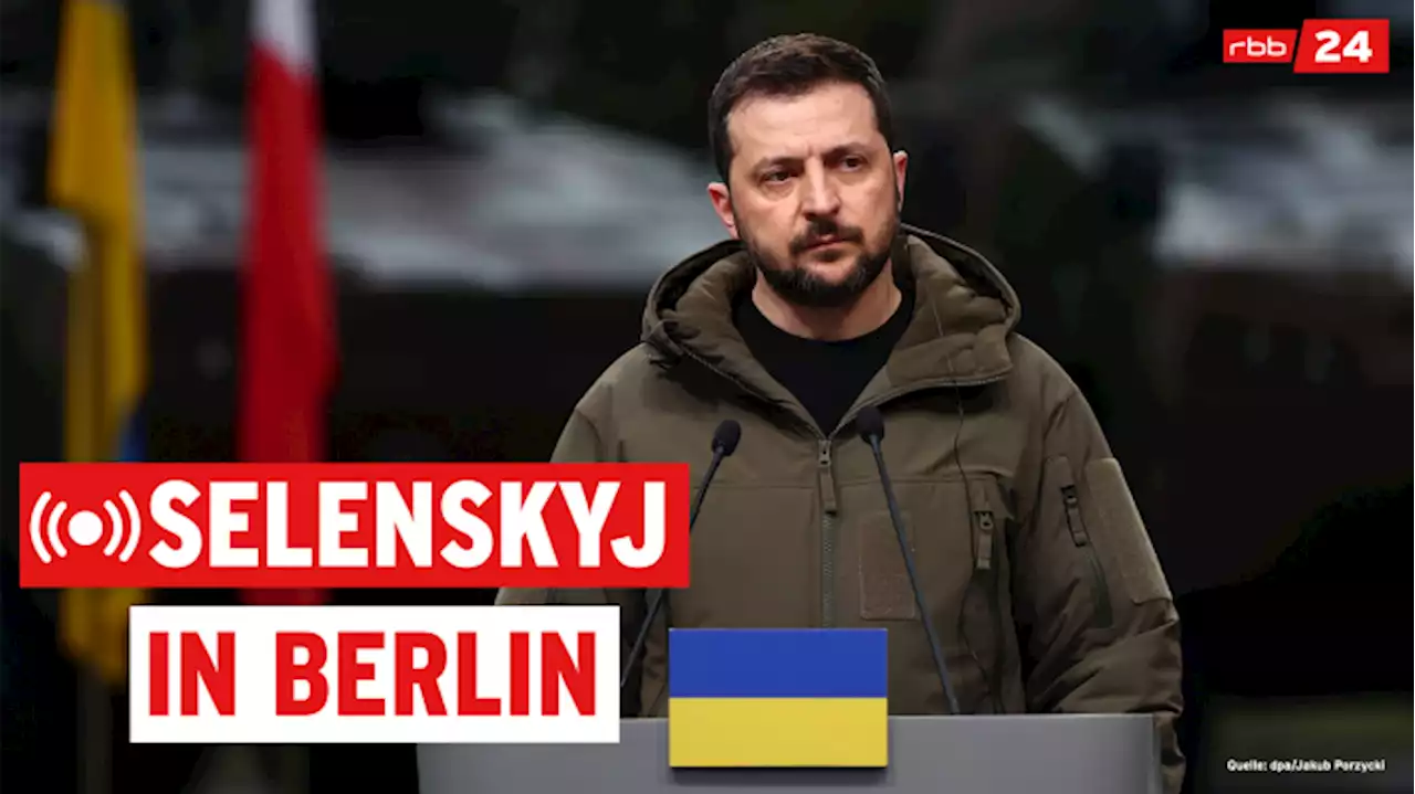 Wolodymyr Selenskyj gibt voraussichtlich Statement vor der Presse