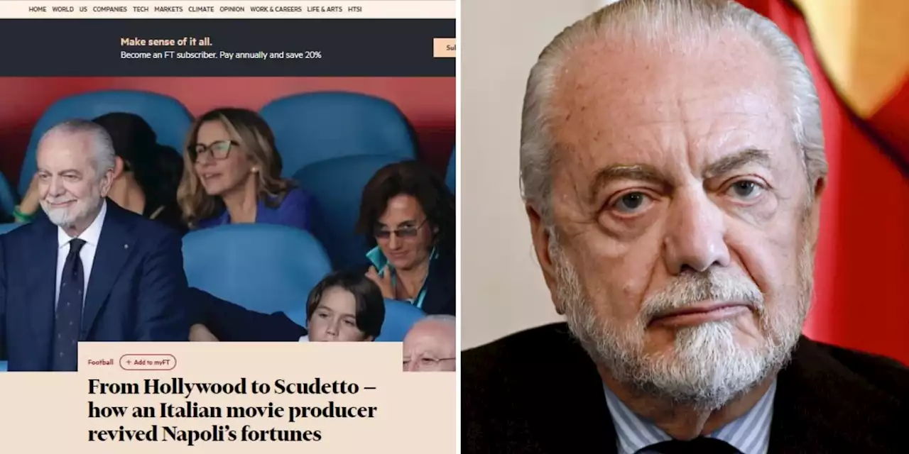 'Pensavano bestemmiassi', qual è la frase a cui fa riferimento De Laurentiis