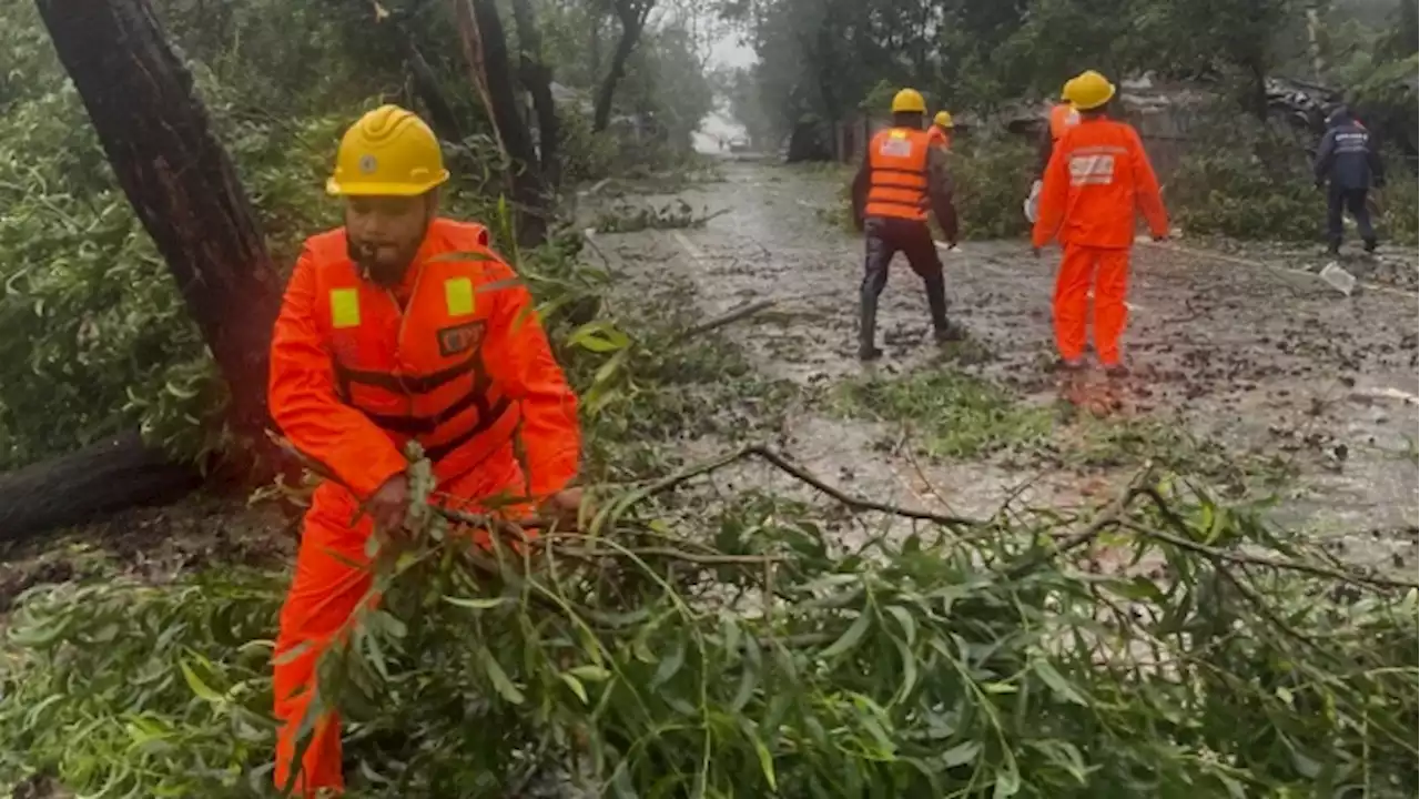 Powerful Cyclone Mocha makes landfall in Myanmar, tearing off roofs and killing at least 3