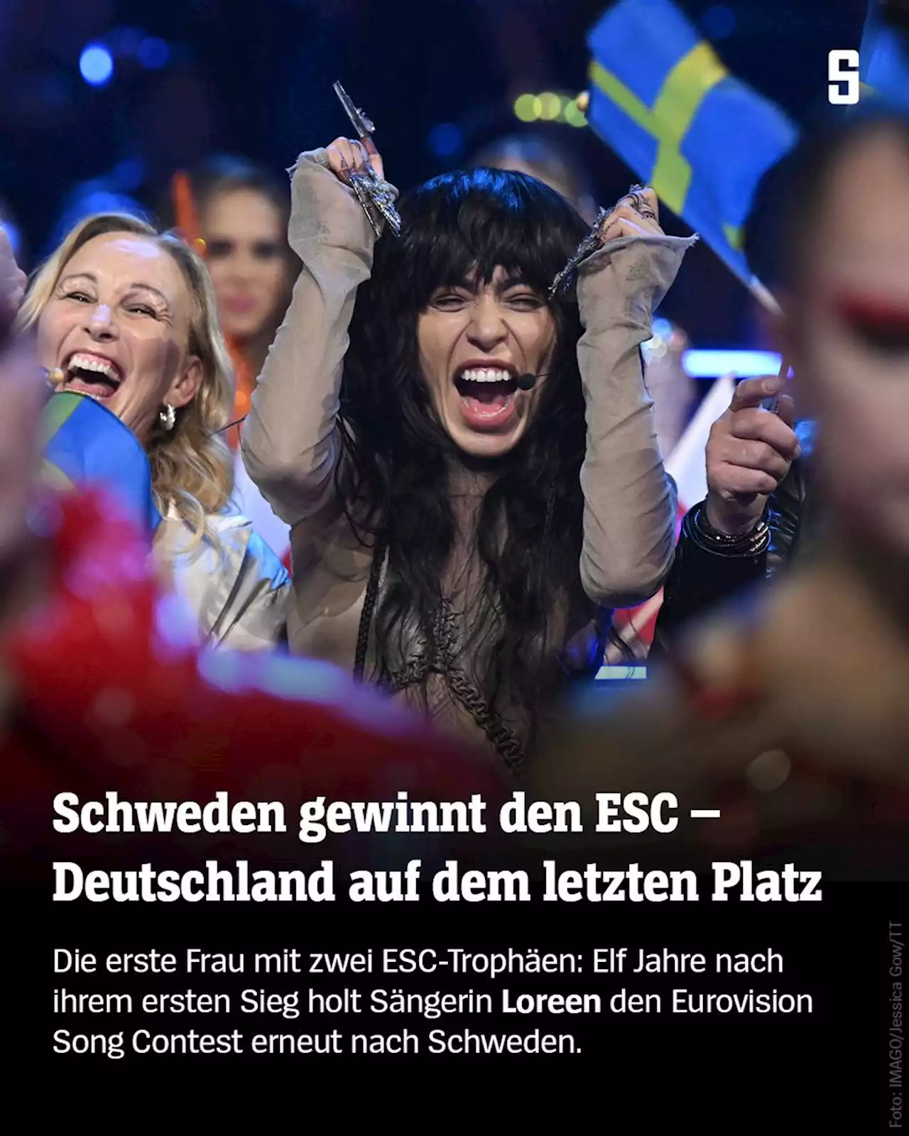 Loreen gewinnt für Schweden den Eurovision Song Contest