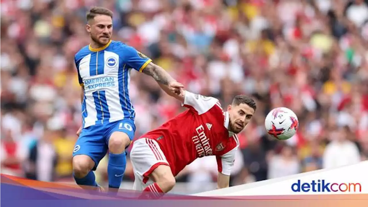 Buang-buang Peluang, Arsenal Vs Brighton Tanpa Gol di Babak Pertama