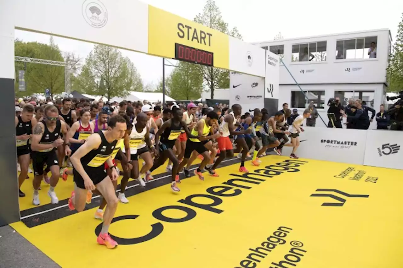 SE BILLEDERNE: Copenhagen Marathon bød på varme, væske og vild rekord