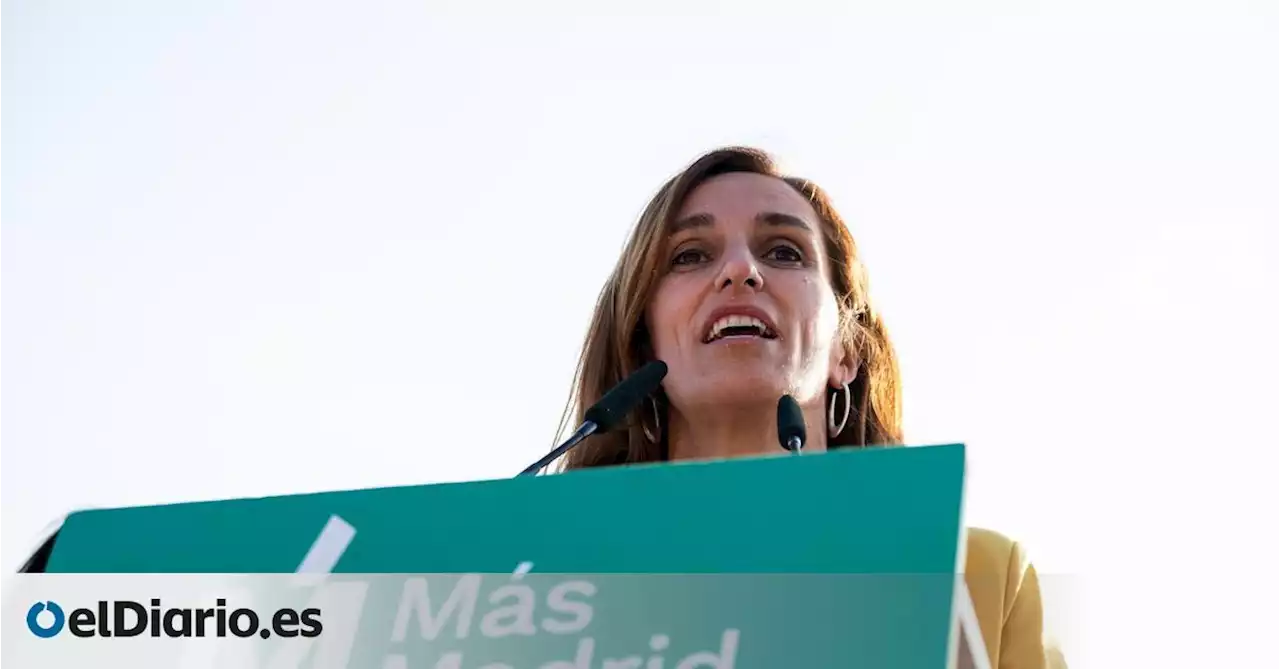 Mónica García invita a Feijóo a que vote a Más Madrid porque Ayuso 'se presenta contra su partido y contra él'