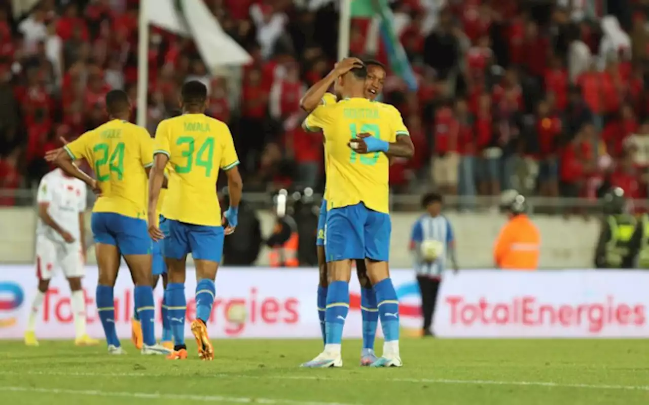 Nine-man Mamelodi Sundowns force draw against African champions Wydad