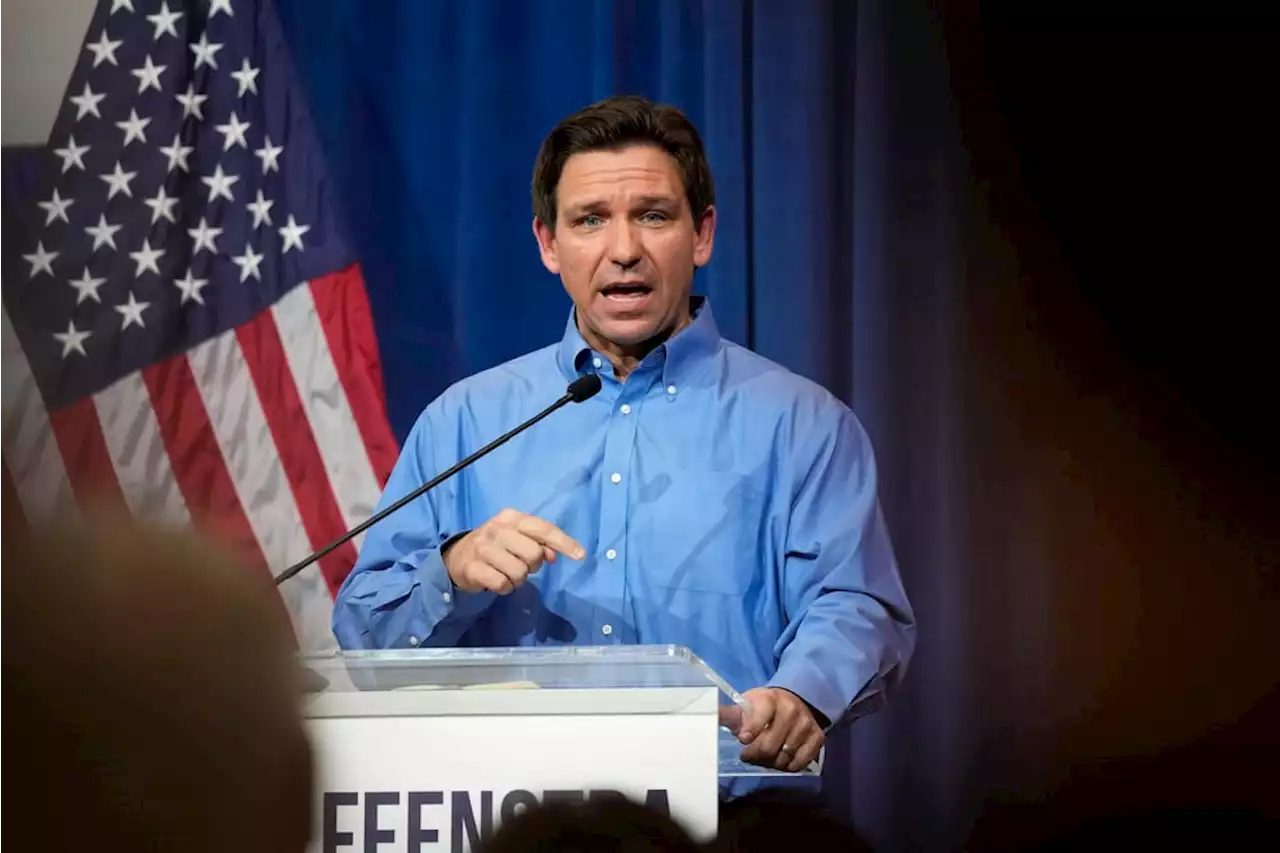 As DeSantis tours Iowa, outlines of a campaign emerge