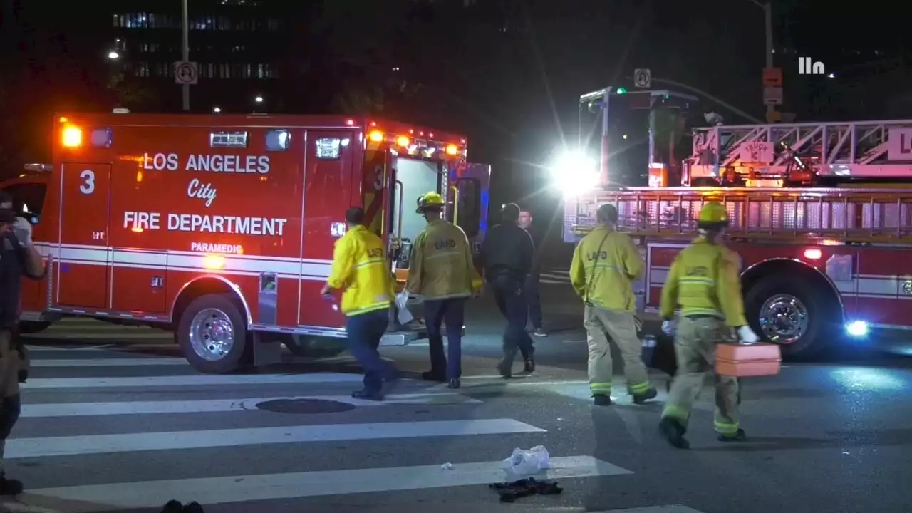 Man shot and killed outside DTLA Metro station