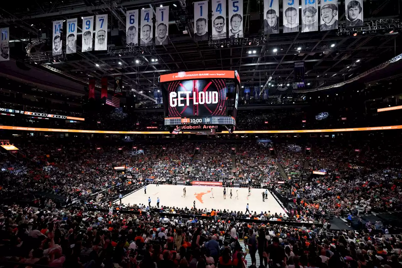 Toronto rolls out welcome mat for WNBA’s first Canada game