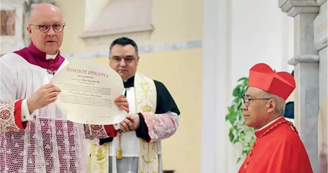 Singapore cardinal takes possession of titular church in Rome