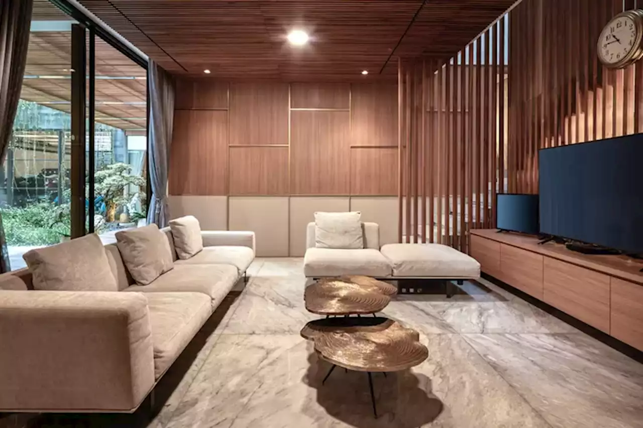 Verdure House, Konsep Tropical Japanese dengan Dominasi Kayu Jati - Jawa Pos