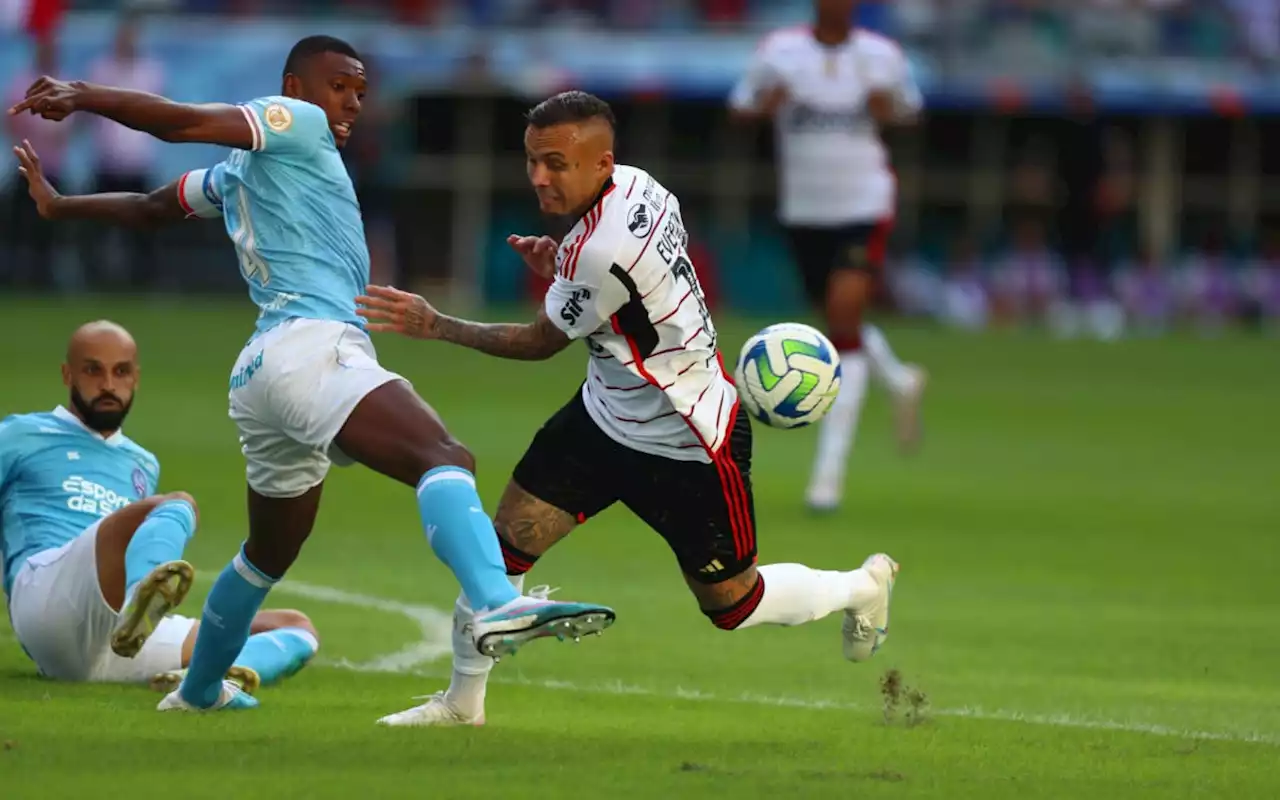 Flamengo informa que quatro jogadores deixaram jogo contra o Bahia com problemas físicos | Flamengo | O Dia