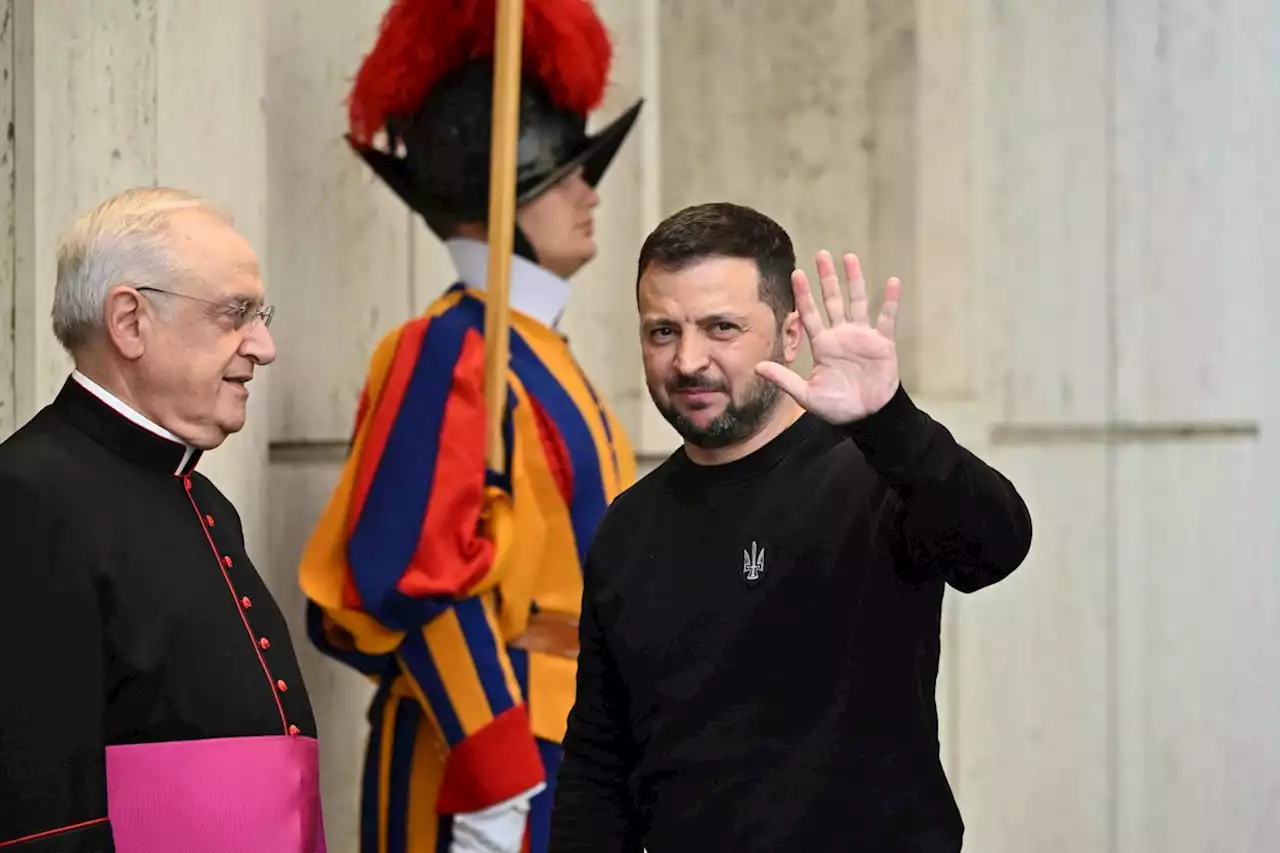 Depois de viagens à Itália e Alemanha, presidente ucraniano Volodymyr Zelensky visita a França