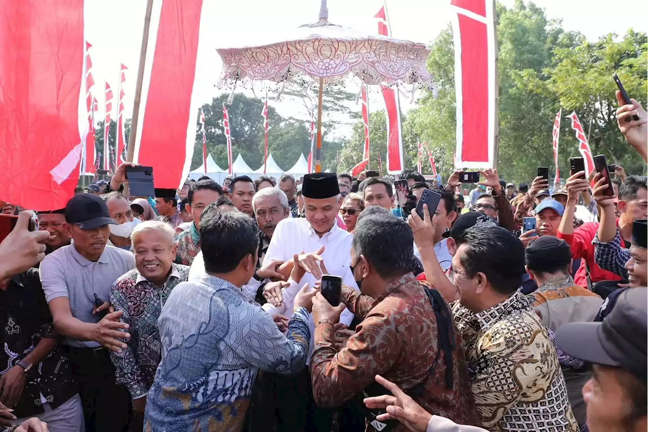 Ganjar Ajak Ribuan Kades di Jabar Untuk Terapkan Sikap Antikorupsi