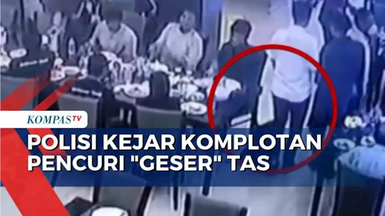 Komplotan Pencuri dengan 'Geser' Tas Korban Jadi Buronan Polisi