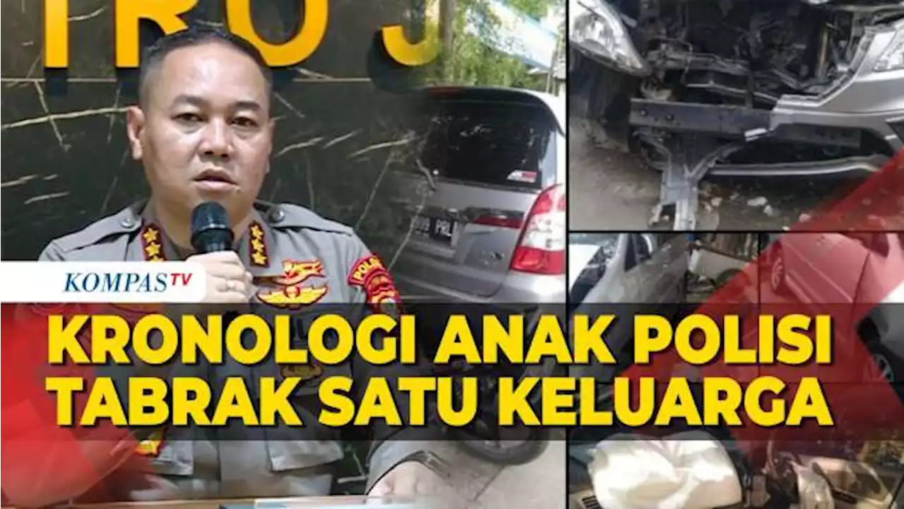 Kronologi Anak Polisi Tabrak Satu Keluarga di Cijantung hingga Jadi Tersangka