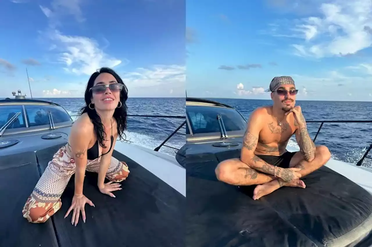 Lali Espósito publicó un álbum de fotos en un lujoso yate y volvió a prender los rumores de romance con Rels B