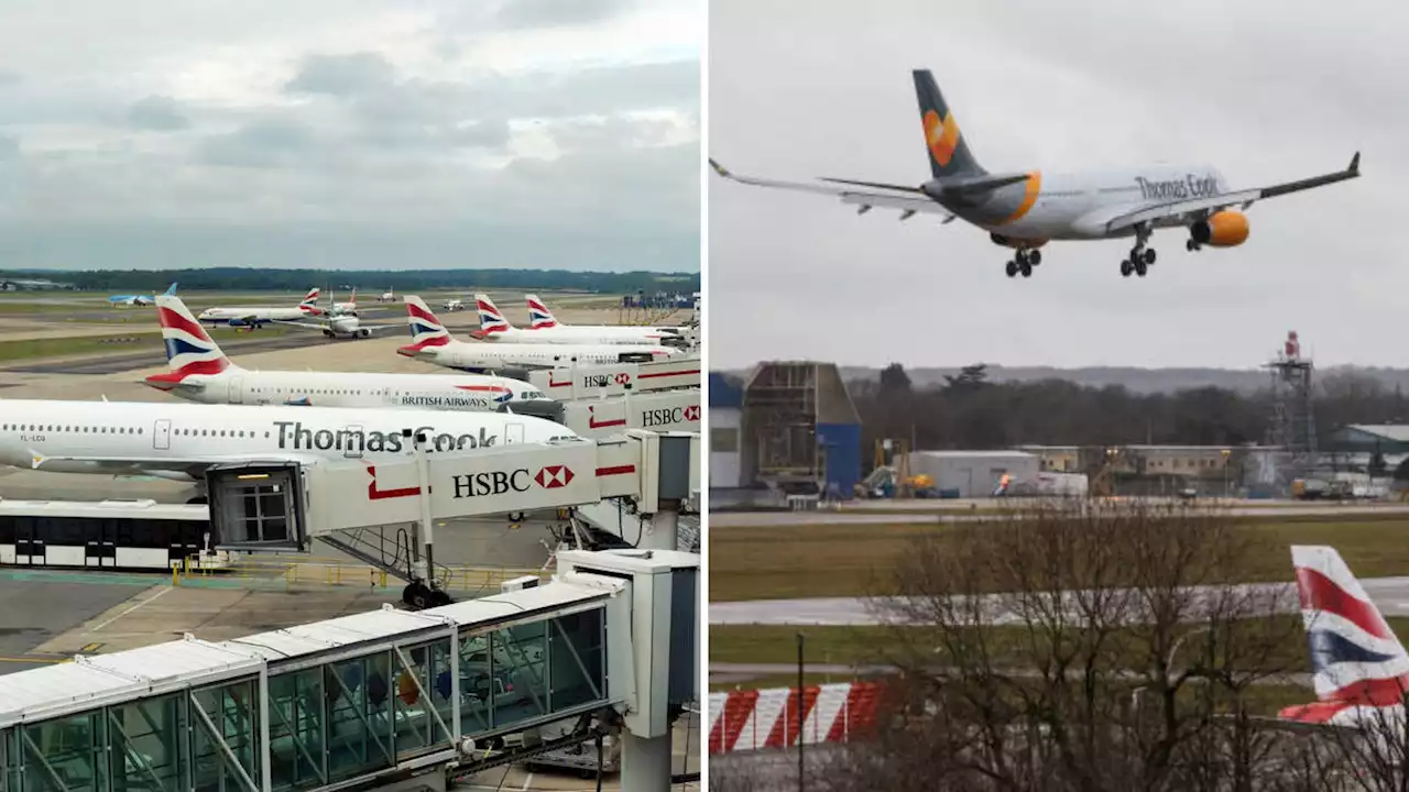 Gatwick forced to shut runway for nearly an hour due to 'suspected drone incident'