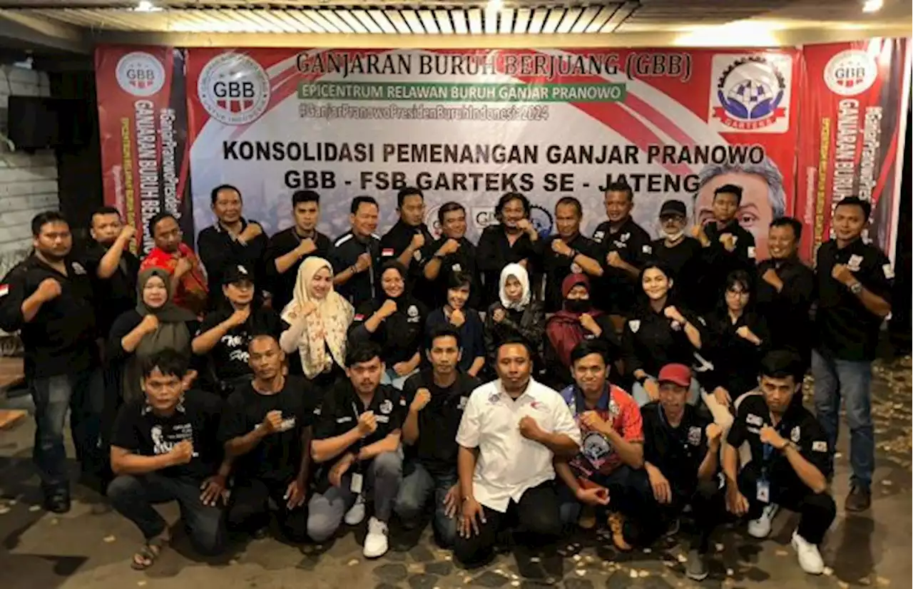 GBB dan FSB Garteks Konsolidasi Pemenangan Ganjar Pranowo di Jawa Tengah