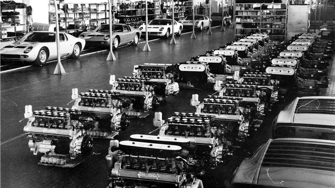 How Lamborghini's factory has evolved over 60 years