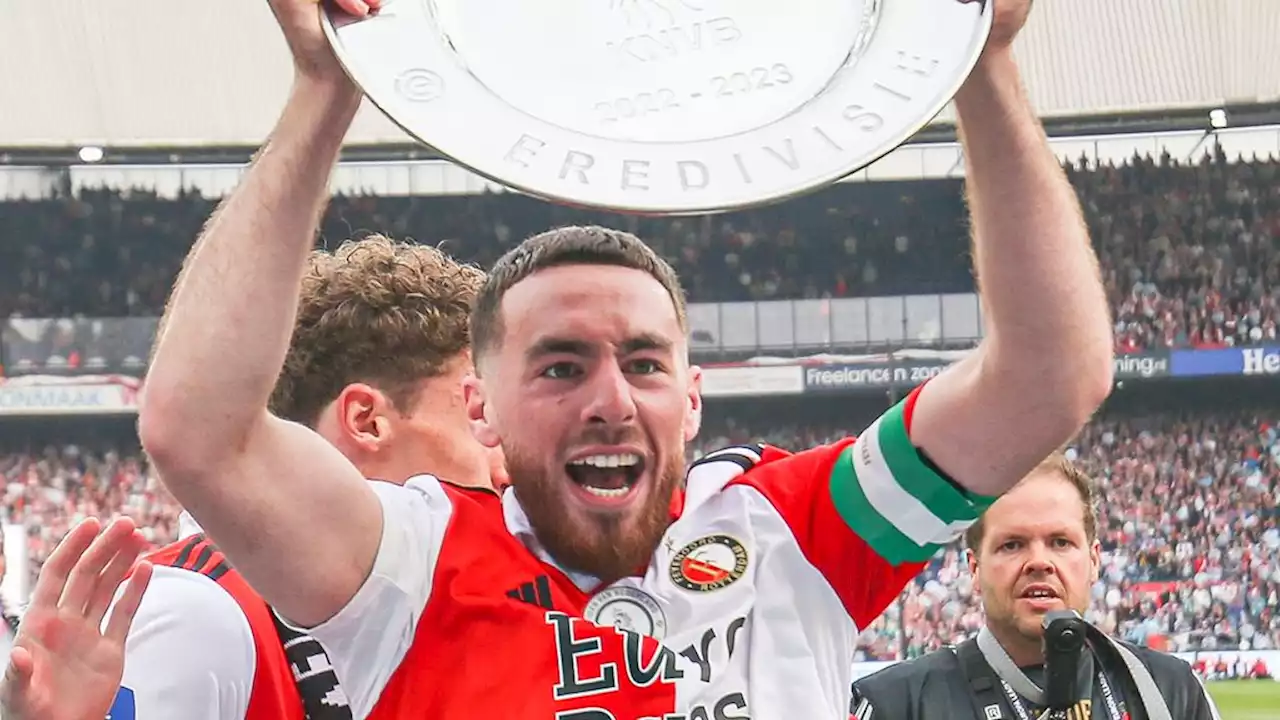 Feyenoord-aanvoerder Kökçü in extase na titel: 'Dit heeft Rotterdam verdiend'