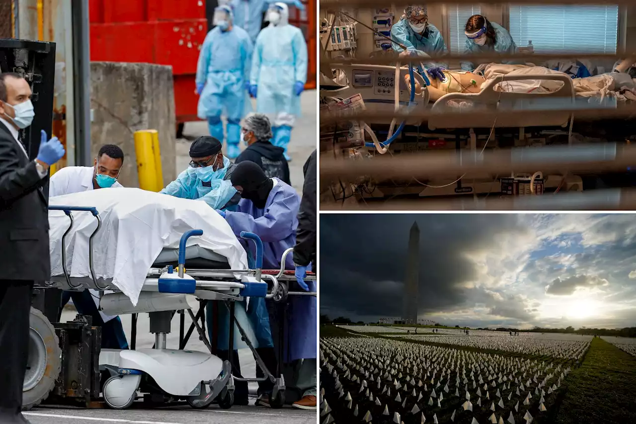 COVID-19 pandemic killed more than 80K in NY, almost 1.28M across US, CDC tally shows