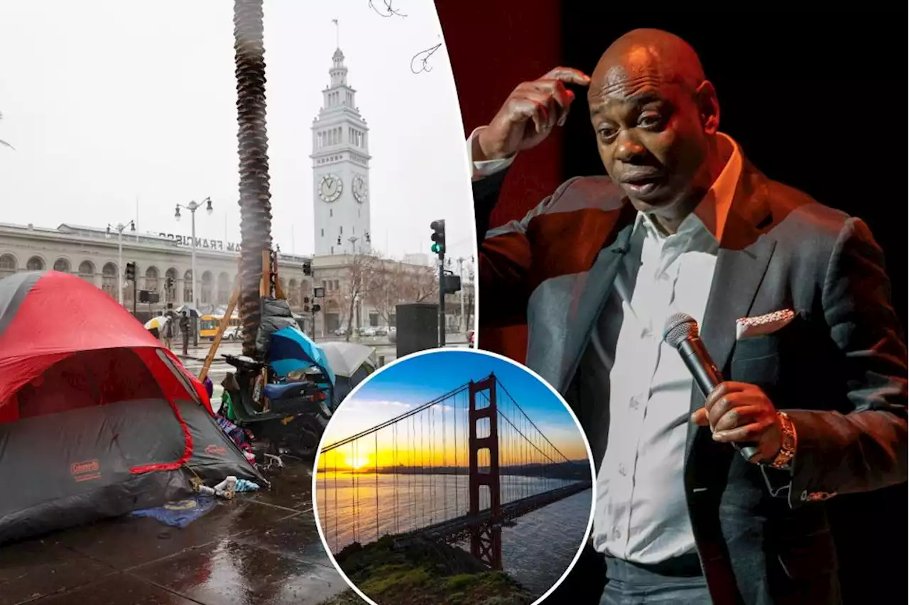 Dave Chapelle slams San Francisco during surprise comedy show: report