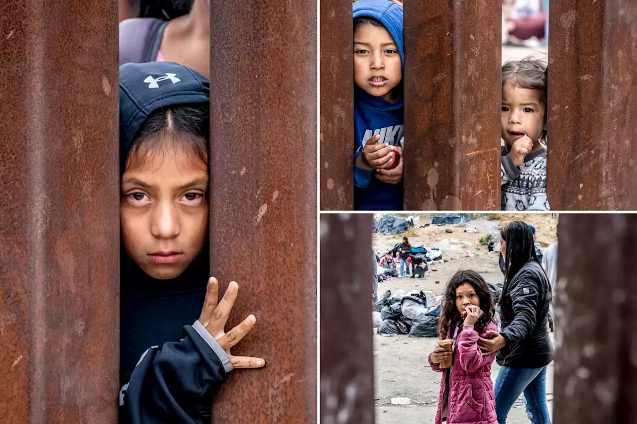 Faces of the border wall