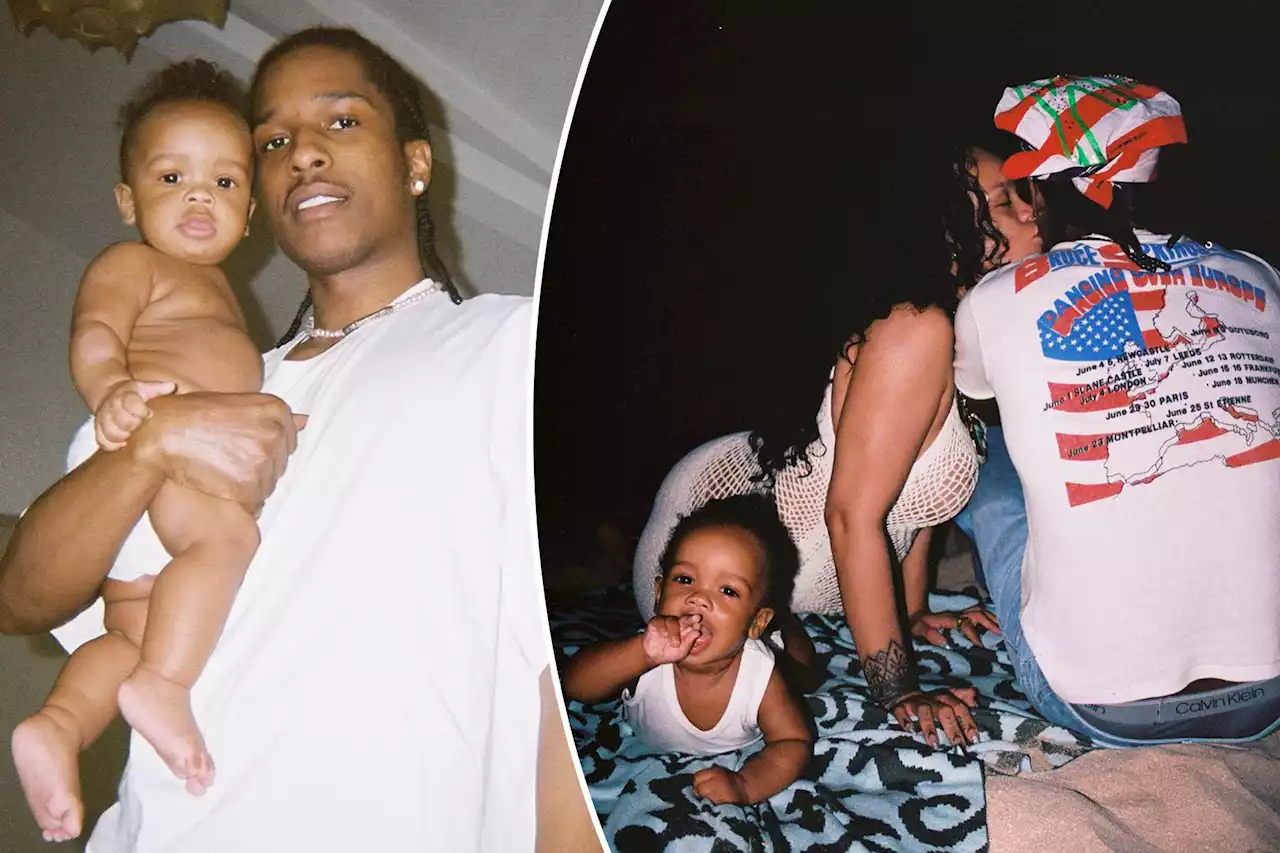 A$AP Rocky and Rihanna celebrate son RZA’s 1st birthday after name reveal