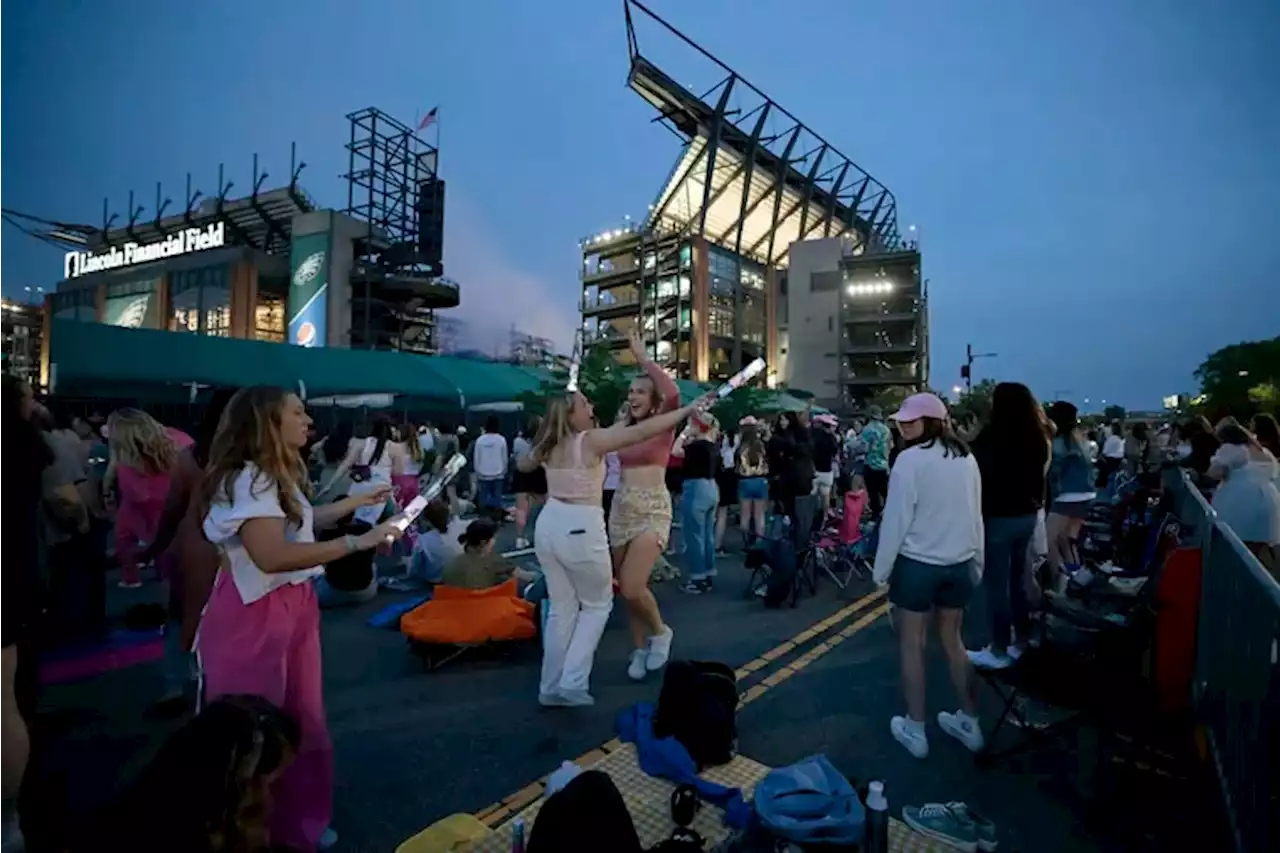 A ‘Swifties for Helen Gym’ banner will fly over the Taylor Swift concert on Sunday