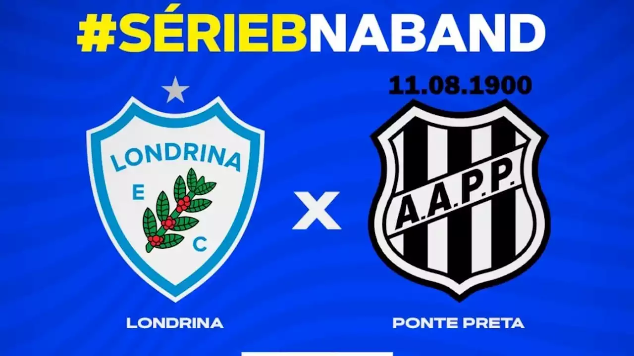 Ao vivo - Londrina x Ponte Preta - Brasileiro Série B 2023 - Acompanhe todos os lances