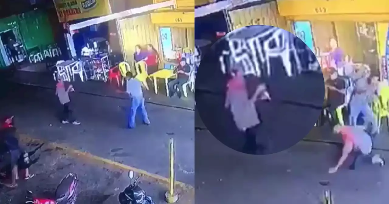 (VIDEO) Qué triste: Por robarle un ‘manojo’ de cilantro asesinaron a humilde vendedor en Bucaramanga