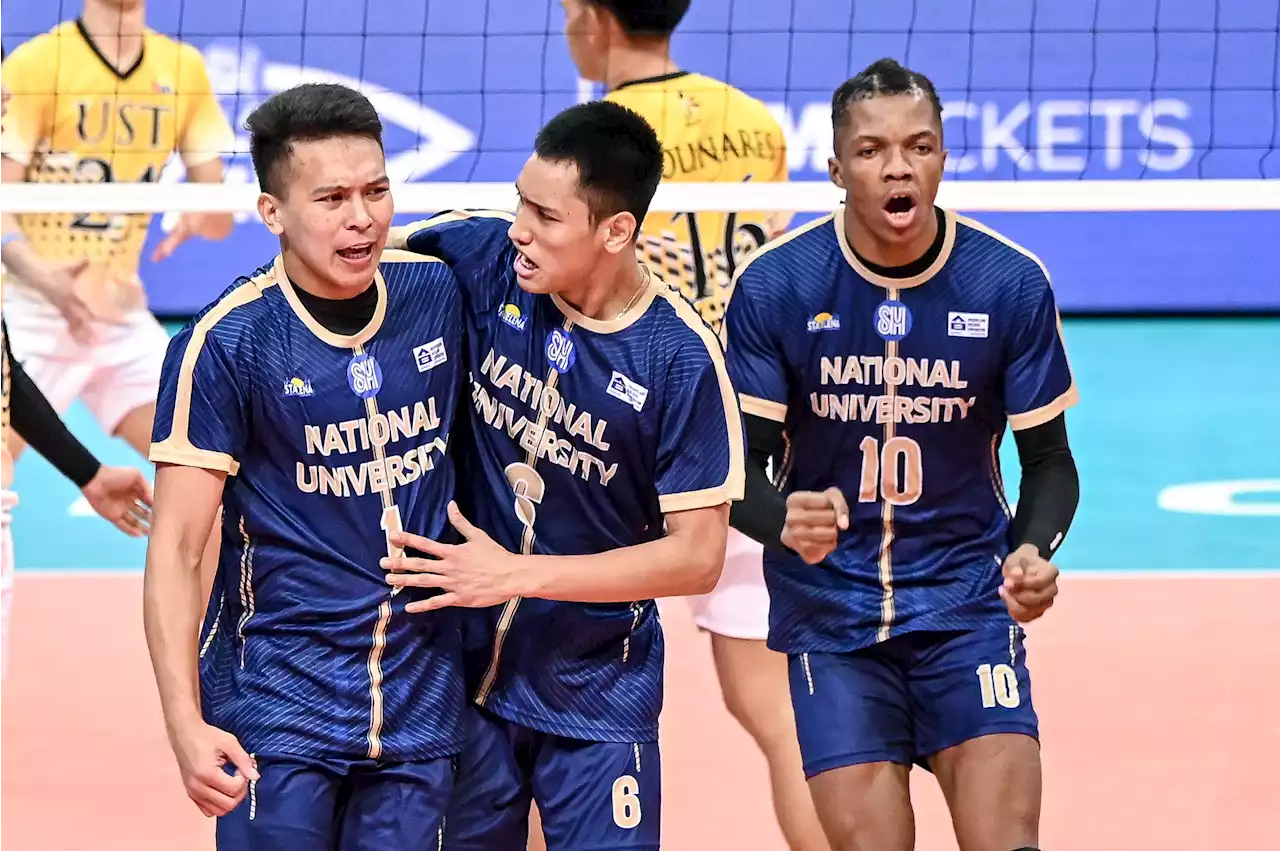 NU dominates UST, completes 3-peat, 1st UAAP men's volley season sweep