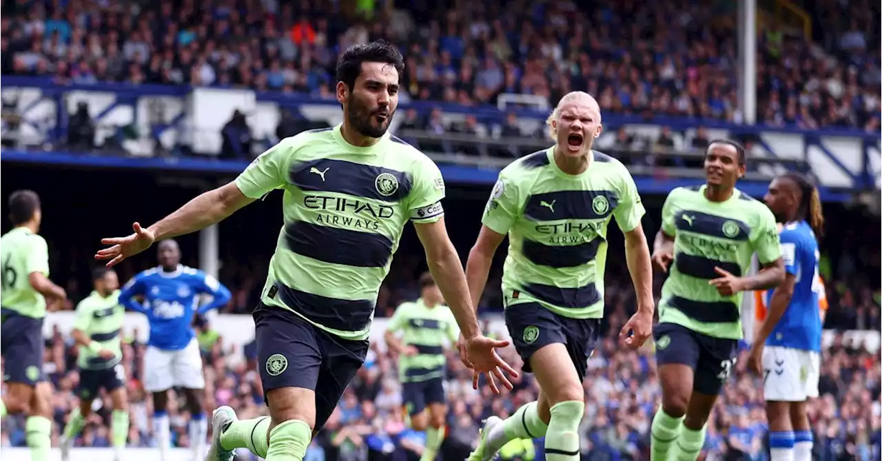 Guardiola praises Gundogan's leadership after brace against Everton